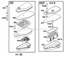 Part Location Diagram of 397321 Briggs and Stratton Body-Air Cleaner
